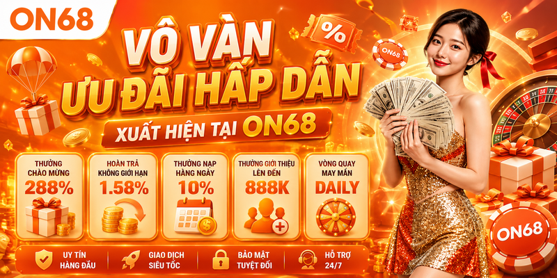 Vô vàn ưu đãi hấp dẫn xuất hiện tại ON68